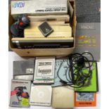 A quantity of Atari and other other vintage computer games.