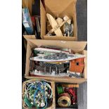 A large quantity of Airfix models and other model making items.
