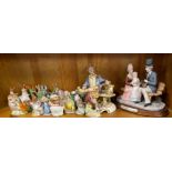A quantity of Royal Albert Beatrix Potter figures etc.