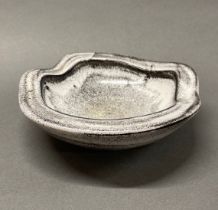 A 1960's glazed stoneware bowl / ashtray designed by Wils Kahler, Dia. 19cm.