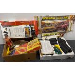 A quantity of Scaletrix, Hornby and other items.