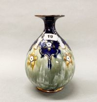 A Royal Doulton Stoneware vase, H. 26cm.