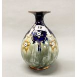 A Royal Doulton Stoneware vase, H. 26cm.