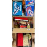 A quantity of mixed toys and games.