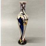 A Moorcroft signed 2012 Christmas vase, H. 31cm.