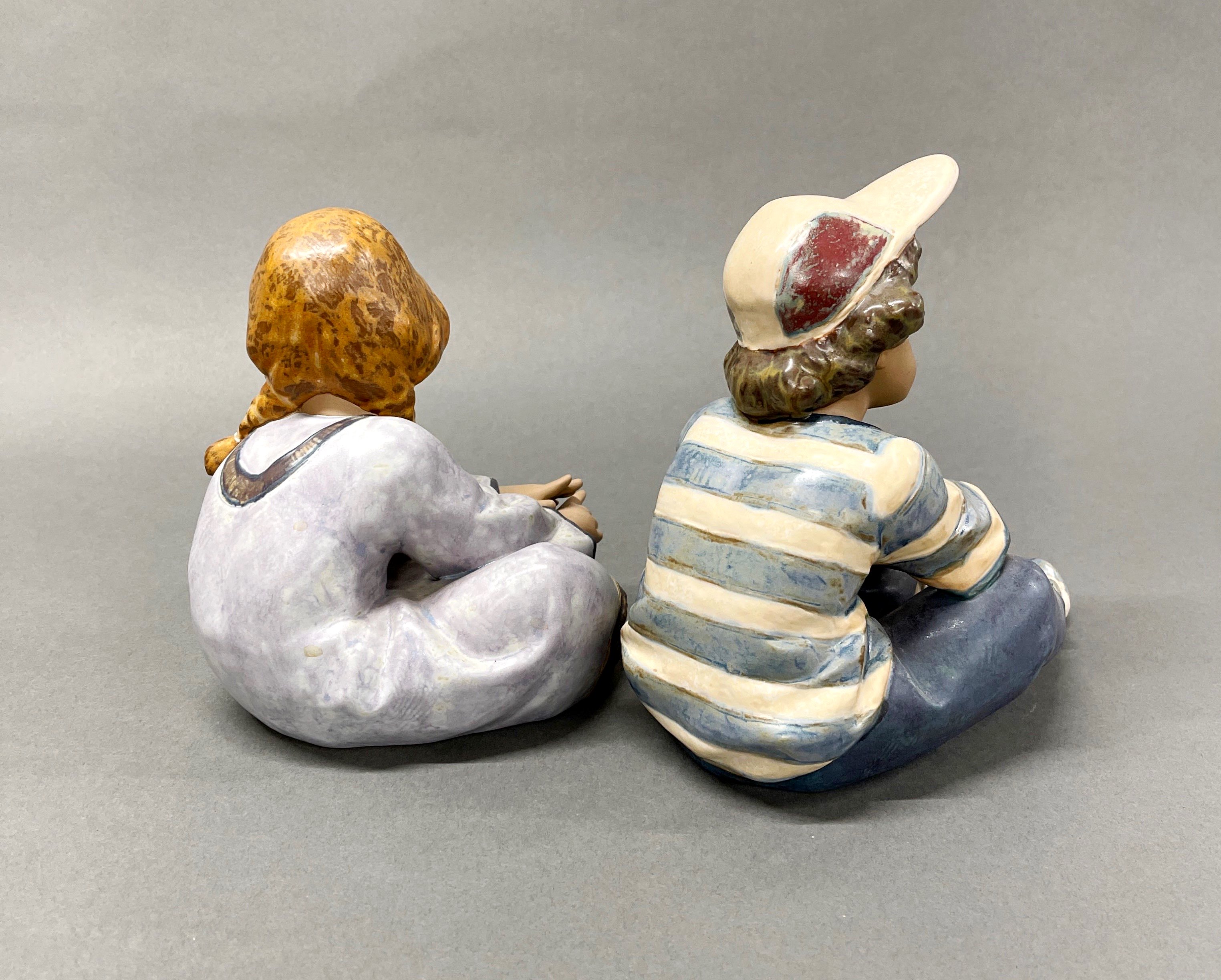 Two boxed Lladro figures of children. H. 19cm - Image 2 of 2