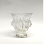 A superb Lalique crystal bowl engraved Lalique, France, H. 12.5cm, Dia. 12cm.