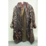 A vintage mink coat.