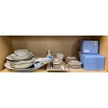 A quantity of 20th century wedgwood, Royal Doulton and other porcelain (some with boxes). Largest