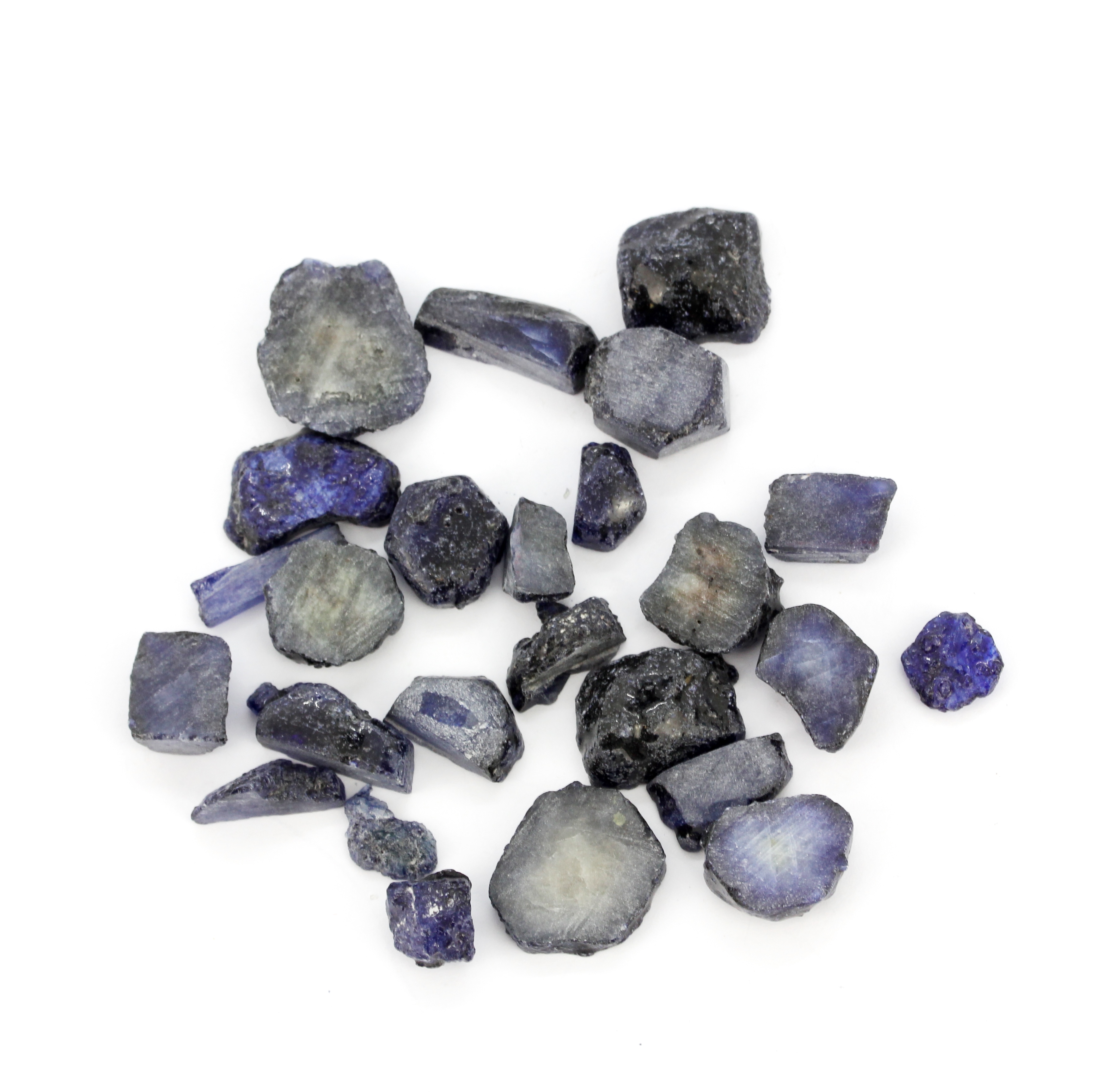 A quantity of rough sapphires, approx. 264ct.