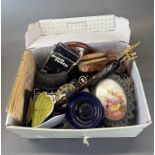 A box of mixed small items.
