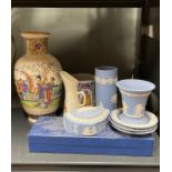 A group of Wedgwood and other china.