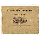 'PHRENOLOGICAL ILLUSTRATIONS...' - designed and published by George Cruickshank 1826