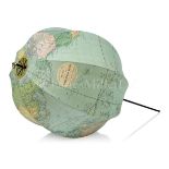 A BETT'S PORTABLE 'UMBRELLA' TERRESTRIAL GLOBE, CIRCA 1880