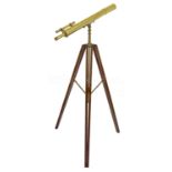 A 3IN. REFRACTING ASTRONOMICAL TELESCOPE BY J.H. STEWARD LTD, LONDON, CIRCA 1920