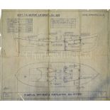 A COLLECTION OF POST WAR R.N.L.I. LIFEBOAT PLANS