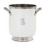 A CHAMPAGNE BUCKET BY CHRISTOFLE FOR MESSAGERIES MARITIMES, CIRCA 1920