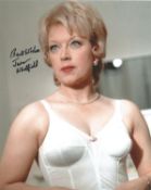 Actress June Whitfield signed 10x8 colour photo from the 1972 British comedy film Carry on Abroad.