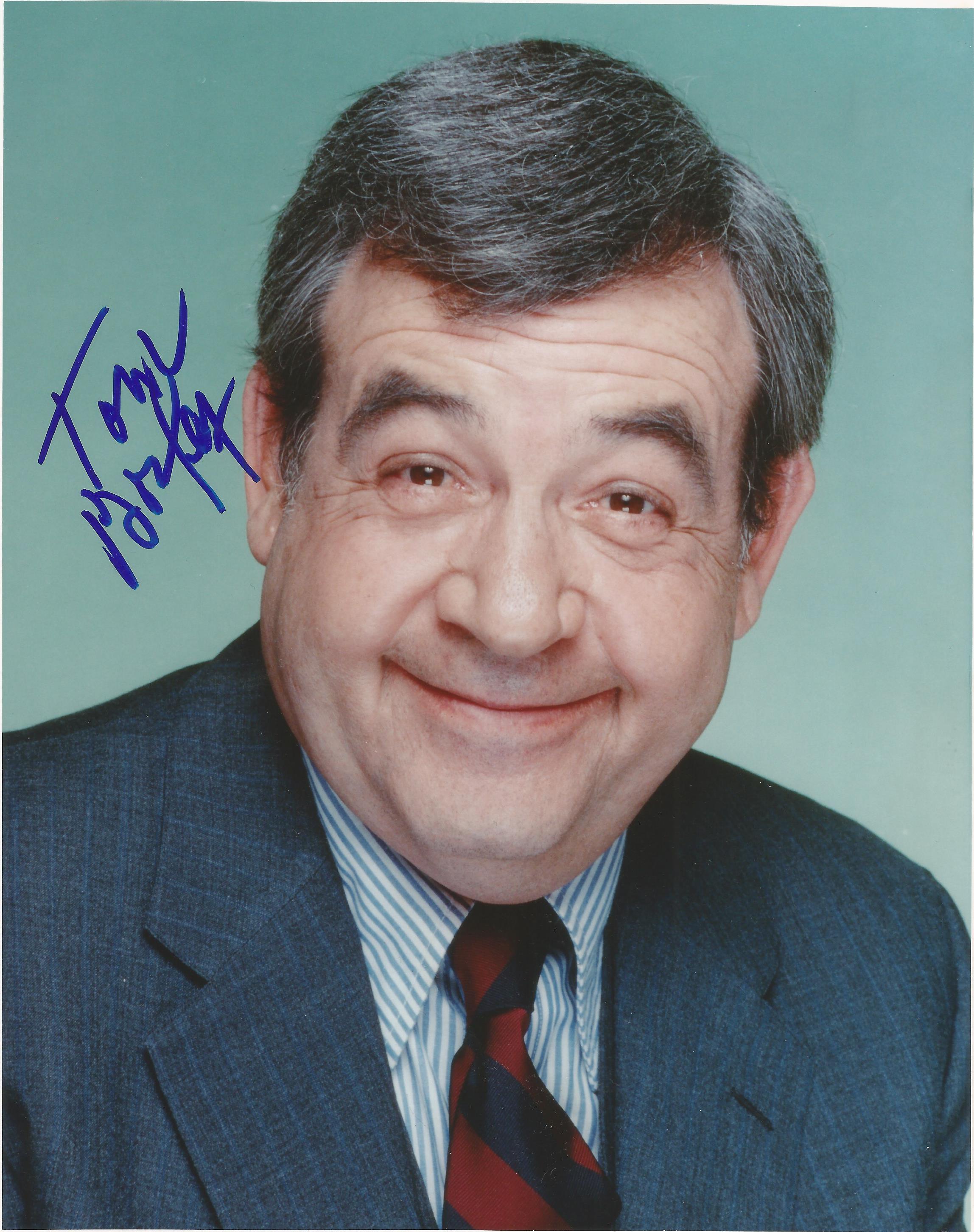 Actor Tom Bosley signed 10x8 colour photo. Thomas Edward Bosley was an American actor, television