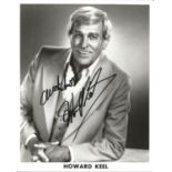 Actor Howard Keel signed 10x8 black and white photo. Harold Clifford Keel, known professionally as