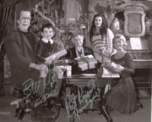 The Munsters 8x10 photo signed by Eddie Munster and Marylin Munster actors Butch Patrick and Pat