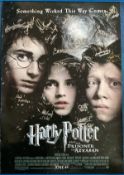 Harry Potter and the Prisoner of Azkaban multi signed 40x27 movie poster 17 fantastic signatures