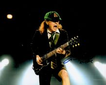 Angus Young signed ACDC 10x8 colour photo.