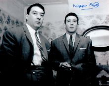 Nipper Read signed 10x8 Kray Twins black and white photo. Leonard Ernest Nipper Read, QPM (31