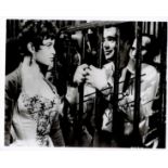 Brigitte Bardot and Dirk Bogarde signed 10x8 black and white photo. Brigitte Anne-Marie Bardot (