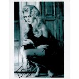 Brigitte Bardot and signed 10x8 black and white photo. Brigitte Anne-Marie Bardot ( born 28