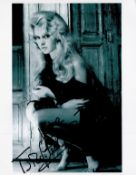 Brigitte Bardot and signed 10x8 black and white photo. Brigitte Anne-Marie Bardot ( born 28