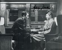 Gregory Peck (1916-2003) Actor Signed 'Spellbound' 8x10 Photo With Ingrid Bergman. Good condition.