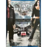 Death Race 40x27 movie poster signed by Jason Statham and director Paul Anderson. Death Race is a