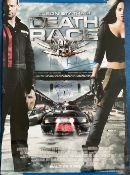 Death Race 40x27 movie poster signed by Jason Statham and director Paul Anderson. Death Race is a