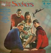 Judith Durham Singer Signed The Seekers Lp Record The Four & Only Seekers. Good condition. All