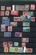 Australia used Stamps in a leuchtturm Album / Stockbook with 16 Hardback Pages and 9 Rows each side,