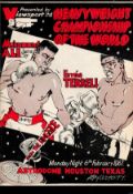 Boxing. Muhammad Ali VS Ernie Terrell Programme from Monday 6th February 1967. The match contested