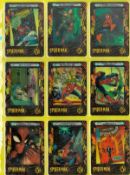 Spiderman FilmCardz Trading Cards Ph1-Ph9 Full Set. See through cards. Housed in a plastic sleeve