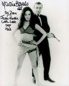 Martine Beswick signed James Bond From Russia with Love 10x8 black and white photo. Good