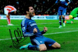 Cesc Fabregas signed Chelsea 12x8 colour photo. Francesc Cesc Fàbregas Soler born 4 May 1987) is a