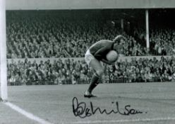 Bob Wilson Signed Arsenal 8x12 Photo. Good condition. All autographs come with a Certificate of