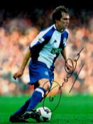 Jason McAteer signed Blackburn Rovers 8x6 colour photo. Jason Wynne McAteer (born 18 June 1971) is a