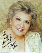 Patti Page (1927-2013) Singer Signed 8x10 Photo. Good condition. All autographs come with a