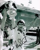 Ray Stewart signed West Ham United 1980FA Cup Winners 10x8 black and white photo. Raymond Struan