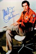 Martin Landau signed Mission Impossible 10x8 colour photo. American actor, acting coach, producer,