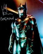 Val Kilmer signed Batman 10x8 colour photo. Val Edward Kilmer (born December 31, 1959) is an