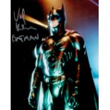 Val Kilmer signed Batman 10x8 colour photo. Val Edward Kilmer (born December 31, 1959) is an