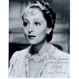 Luise Rainer signed 10x8 black and white vintage photo dedicated. Good condition. All autographs