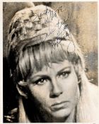 Grace Lee Whitney signed 10x8 black and white photo dedicated. Grace Lee Whitney (born Mary Ann