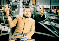 Michael Lonsdale signed Moonraker 12x8 colour photo. Michael Edward Lonsdale-Crouch (24 May 1931 -
